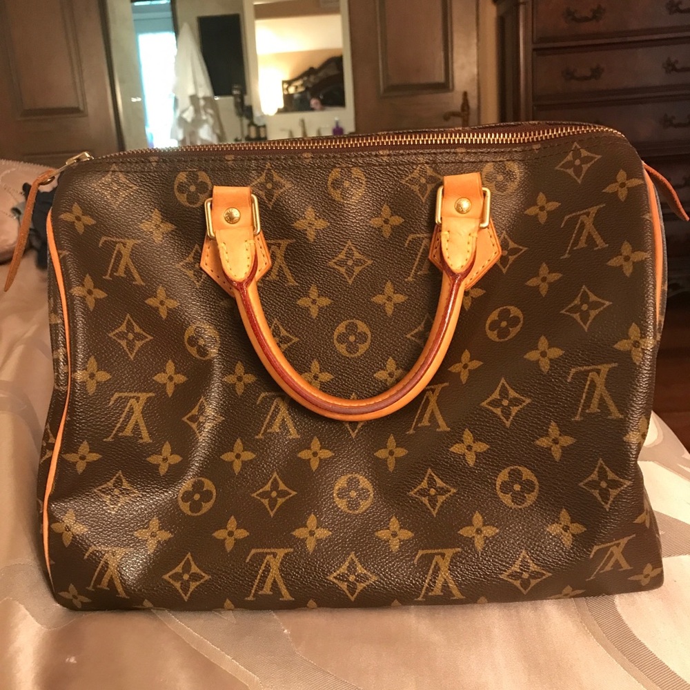 Louis Vuitton Speedy 30 Monogram Satchel